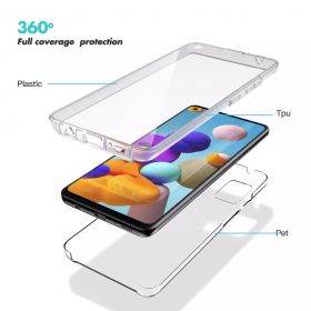 Samsung A70 360’ Full body case PC+tpu 