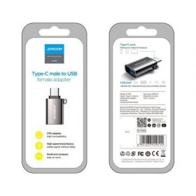 Joyroom adapter(male) USB - tupe c (female) 