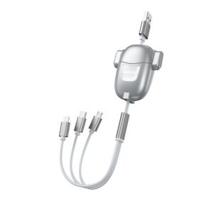 USB кабел DUDAO L8 Pro (3 in 1) micro iPhone Type C