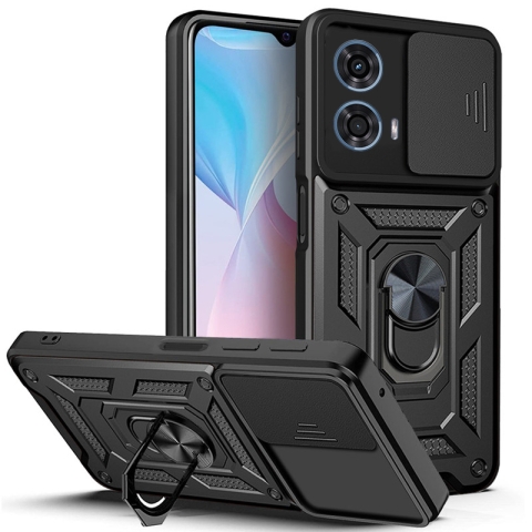 Motorola Moto G04 Moto G24 Moto E14 Ring Armor Case