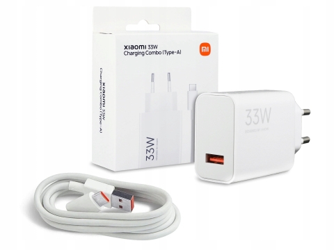 Оригинално зарядно XIAOMI original charger USB A QC3.0 3A 33W MDY-16-EF 
