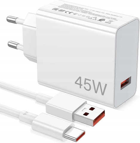 Оригинално зарядно XIAOMI original charger USB A QC3.0 3A 45W MDY-17-EF 
