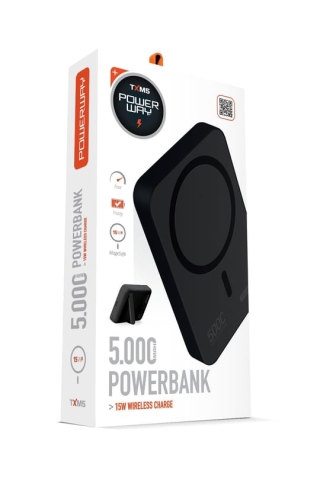 Powerway 5000 mAh PD 15W MagSafe Wireless charger 