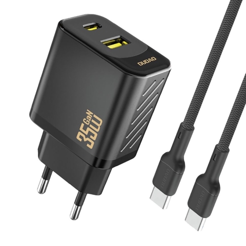 Зарядно устройство 220W Dudao A27 35W USB-A, USB-C cable Type C