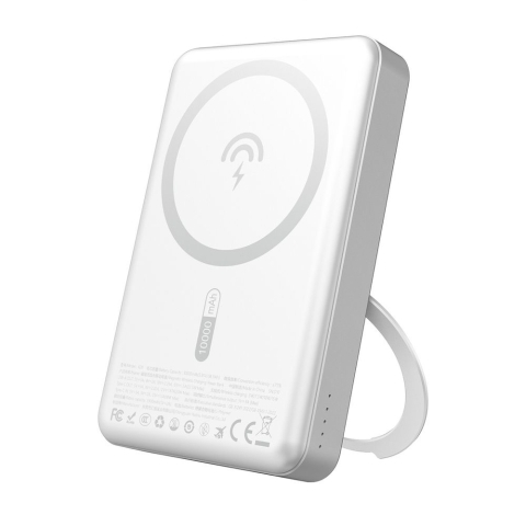Външна батерия Dudao K28 10000mAh PD 22.5W MagSafe с метален корпус и стойка-пръстен 