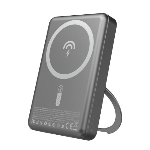 Външна батерия Dudao K28 10000mAh PD 22.5W MagSafe с метален корпус и стойка-пръстен 