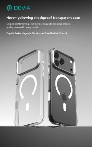 iPhone 18 Pro / iPhone 17 Pro DEVIA CRYSTAL SERIES 