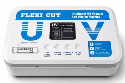 UV + vacuum машина за UV протектори 