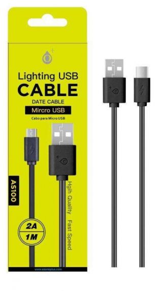 USB кабел MTK AS100 1M 2A micro