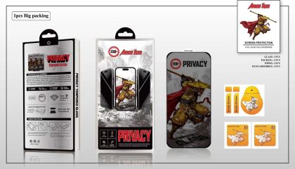iPhone 14 Pro Max Стъклен протектор OG Glass Privacy Tiger
