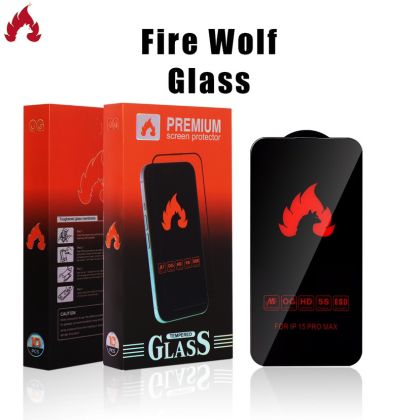 iPhone 11 OG Glass Fire Wolf Premium 