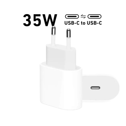 Оригинален накрайник iPhone 15 USB-C 35W Power Adapter