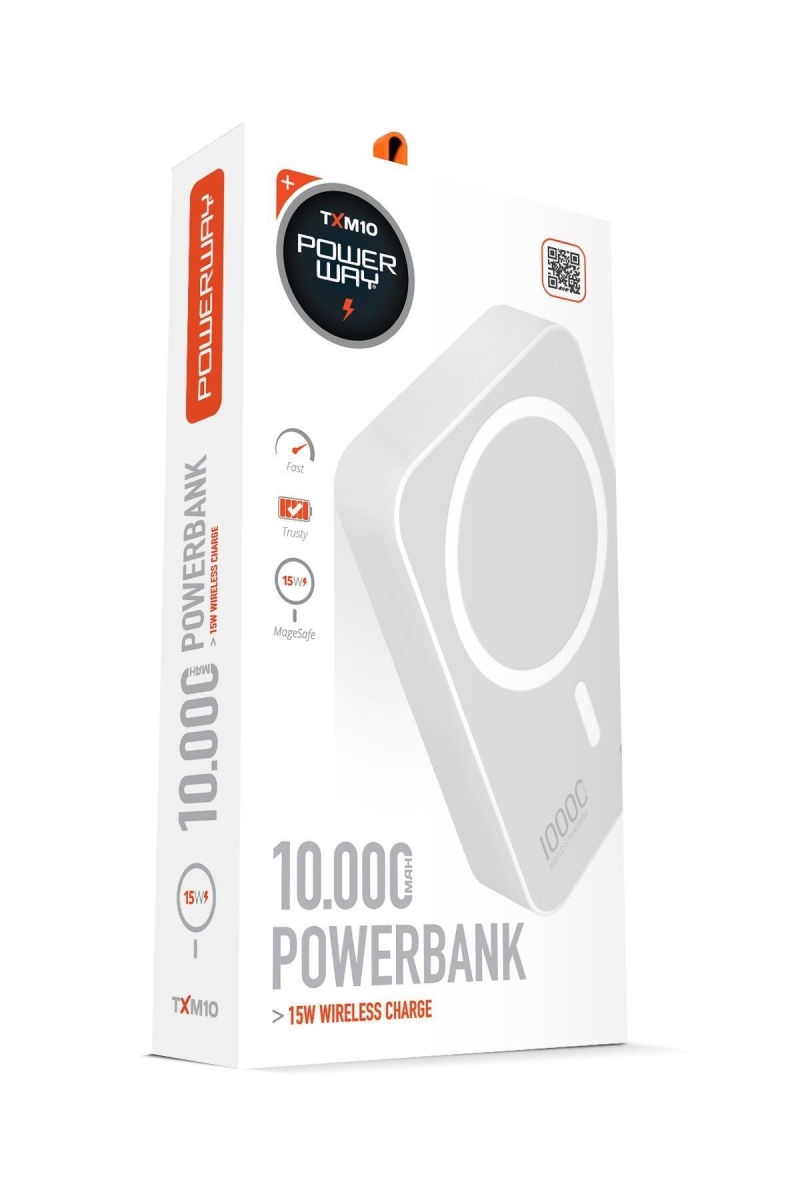 Powerway 10000 mAh PD 15W MagSafe Wireless charger 