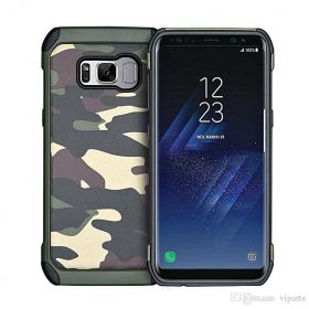 Samsung S8 Plus Силиконов гръб камуфлажен
