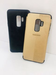 Samsung S9 Кожен гръб LOGO