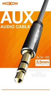 Aux кабел MOXOM AUX-09 3.5mm 