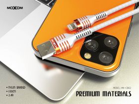 USB кабел MOXOM MX-CB62 1M 2.4A fast micro