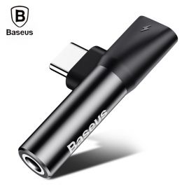 Baseus L41 Type C (input) for Type C female connectors + 3.5mm female connector adapters