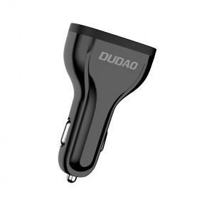 Авто накрайник DUDAO 3 USB 3.0 QUICK CHARGER 18W 2.4A 12V/24V