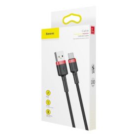 Baseus Cafule B91 Cable USB For Type C 3A 1m