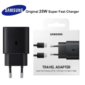 Оригинално зарядно Samsung Type C to Type C Super Fast Charging 2.0 25W 5A 220V