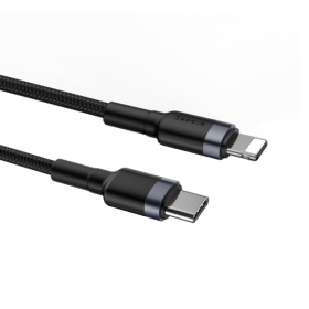 Baseus Cafule Cable USB Type C Lighting 18W QC3.0 1m