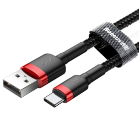 Baseus Cafule Cable USB-C QC3.0 3A 1M  (CATKLF-CG1)