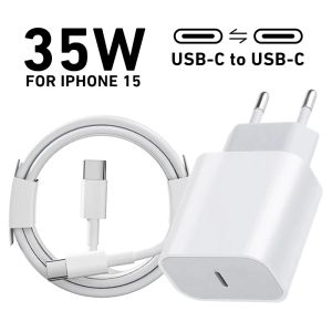 Оригинално зарядно iPhone Type C Power Adapter 35W cable Type C to Type C