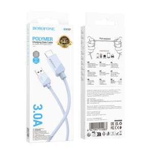 USB кабел BOROFONE BX107 USB to Type C 3A 1m