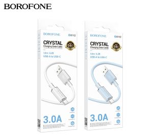 USB кабел BOROFONE BX112 USB to Type C 3A 1m