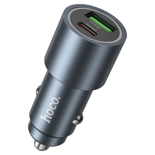 Авто накрайник HOCO Z60 Bloom 48W dual-port PD30W+QC3.0 