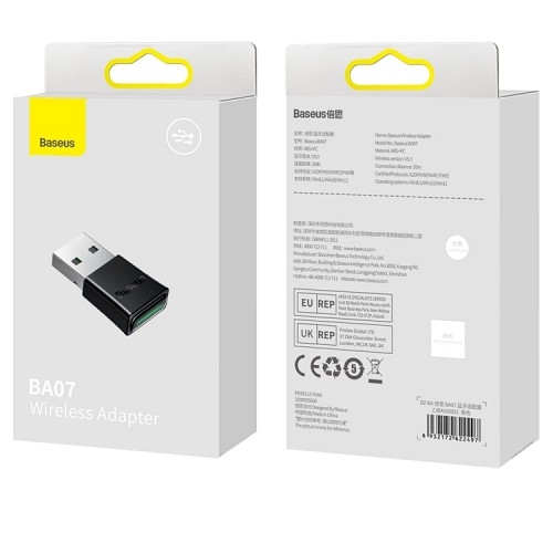 Baseus BA07 Bluetooth 5.3 USB Bluetooth Adapter