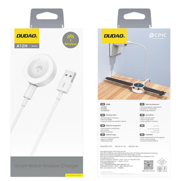 Dudao A12H Wireless Charger  Huawei Smartwatches 