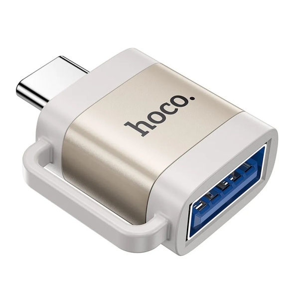 Hoco 3A UA31C OTG адаптер USB C към USB A 