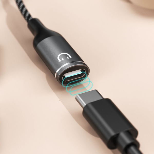 Адаптер Dudao L13C+ 2 в 1 USB-C