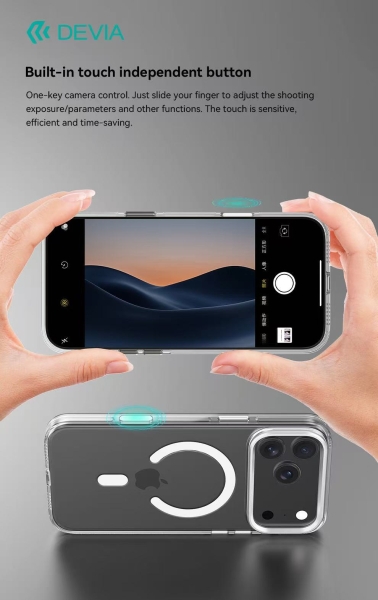 iPhone 18 Pro / iPhone 17 Pro DEVIA CRYSTAL SERIES 