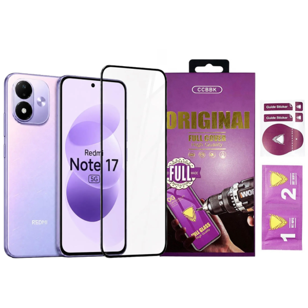 Xiaomi Redmi Note 17 5G Xiaomi Redmi 17 5G OG Full Glue Glass