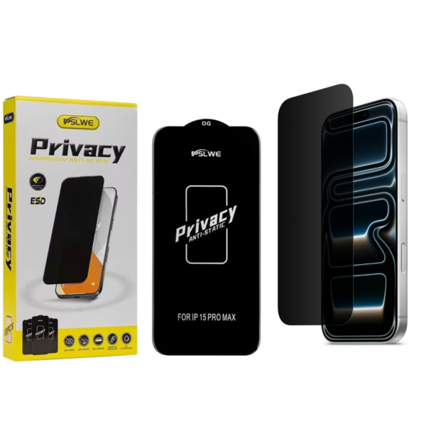 iPhone 17 Pro Privacy OG glass ESD 10 in 1